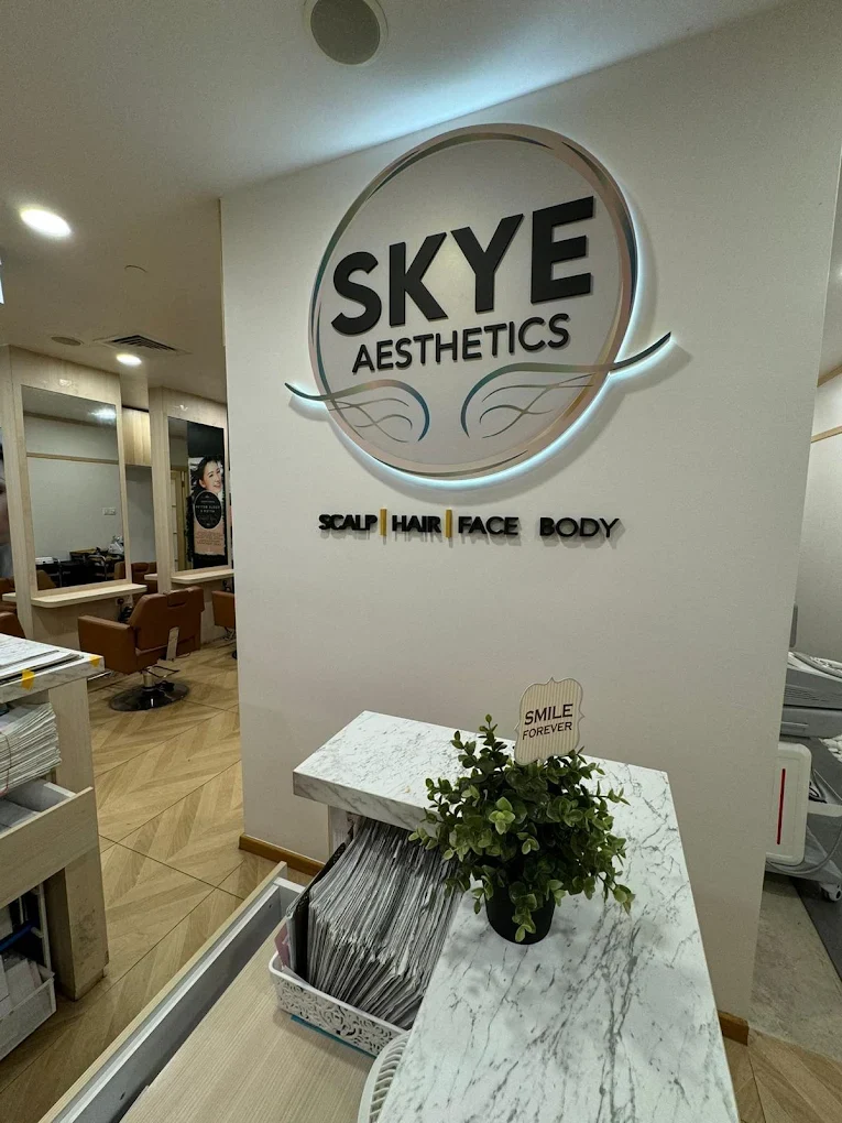 Skye Aesthetics welcoming reception area